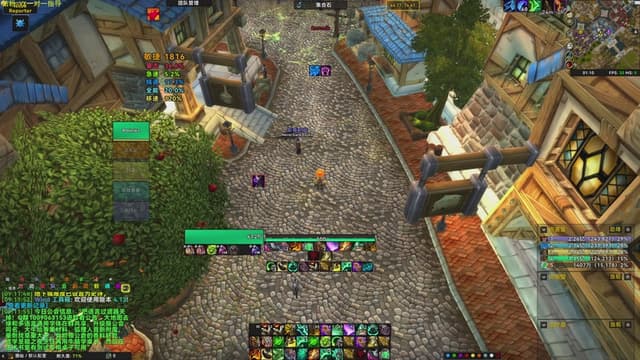 练级，聊天，听歌